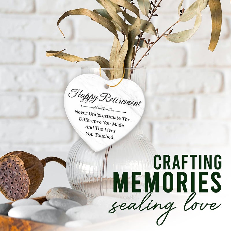 HEXMOZ Retirement Ornament 2024 - Retirement Gifts for Women  Men 2024 - Retirement Christmas Ornament 2024 - Retirement Gifts for Coworker  Boss  Teacher  Nurse - Retired Ornament Christmas Decor - Image 5