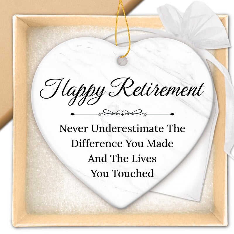 HEXMOZ Retirement Ornament 2024 - Retirement Gifts for Women  Men 2024 - Retirement Christmas Ornament 2024 - Retirement Gifts for Coworker  Boss  Teacher  Nurse - Retired Ornament Christmas Decor - Image 1
