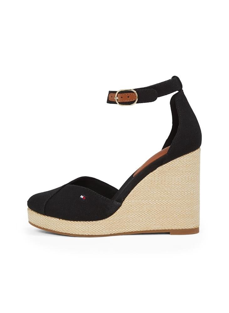 TOMMY HILFIGER - HIGH CLOSED TOE WEDGE ESPADRILLES - Image 1
