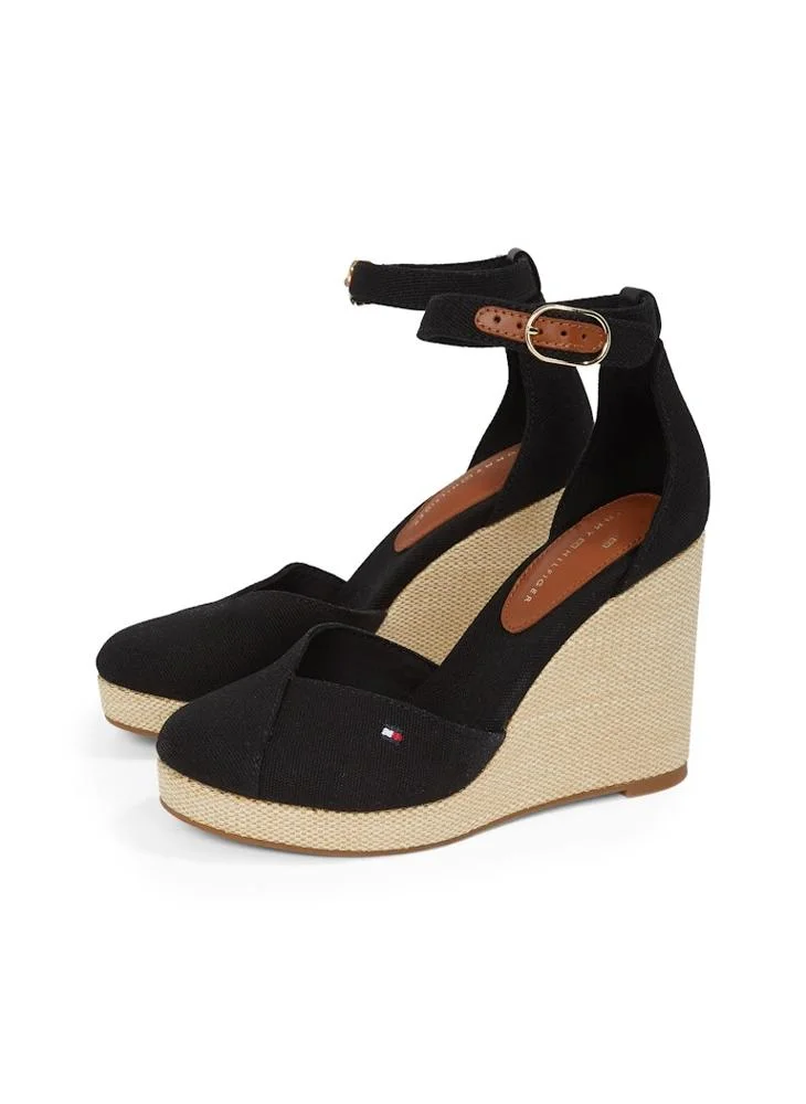 TOMMY HILFIGER HIGH CLOSED TOE WEDGE ESPADRILLES
