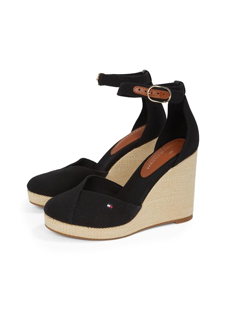 TOMMY HILFIGER - HIGH CLOSED TOE WEDGE ESPADRILLES - Image 1