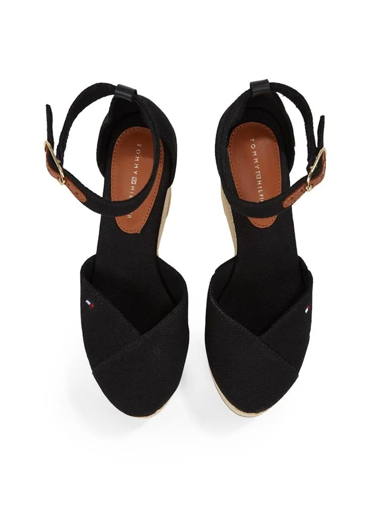 TOMMY HILFIGER HIGH CLOSED TOE WEDGE ESPADRILLES