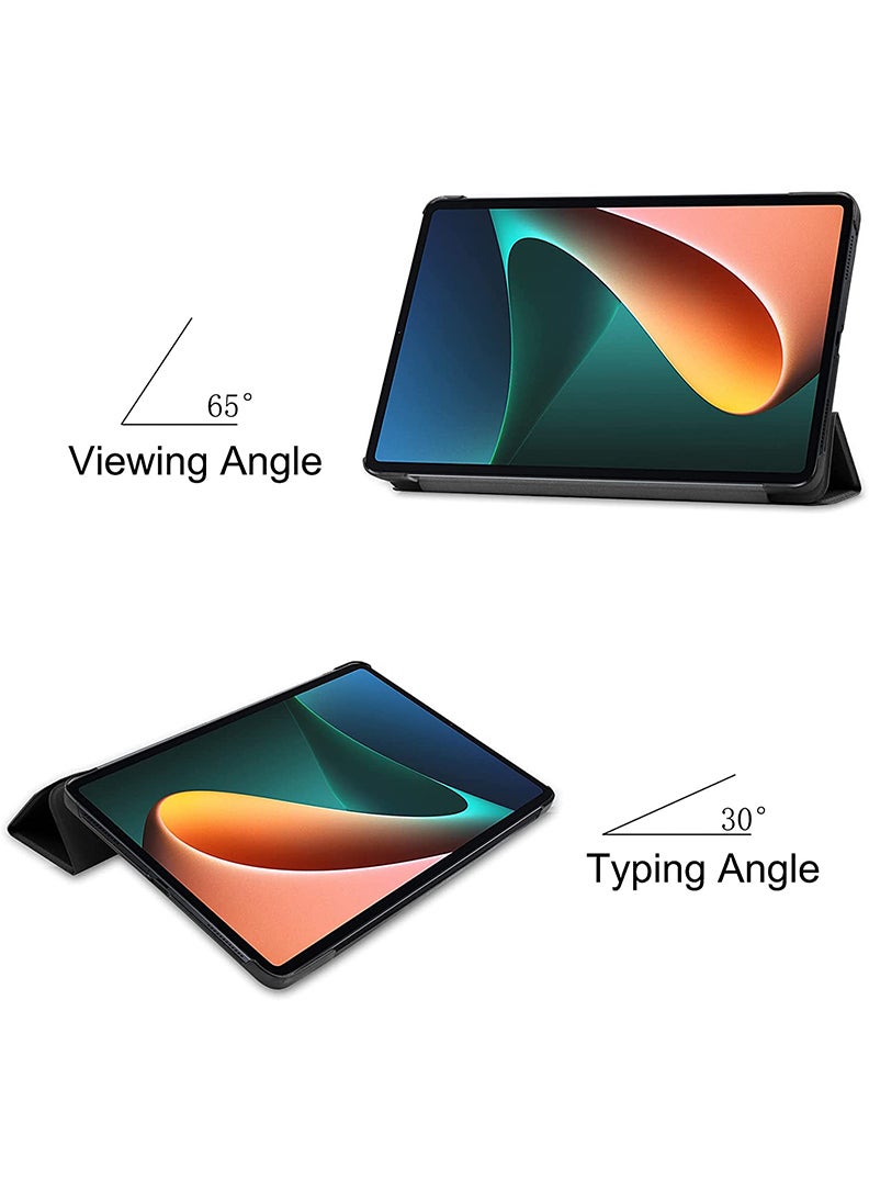 Theodor - Protective Flip Case For Xiaomi Pad 5 - Pad 5 Pro With Trifold Stand Auto Wake Sleep Shockproof Cover Llamazing lama - Image 1