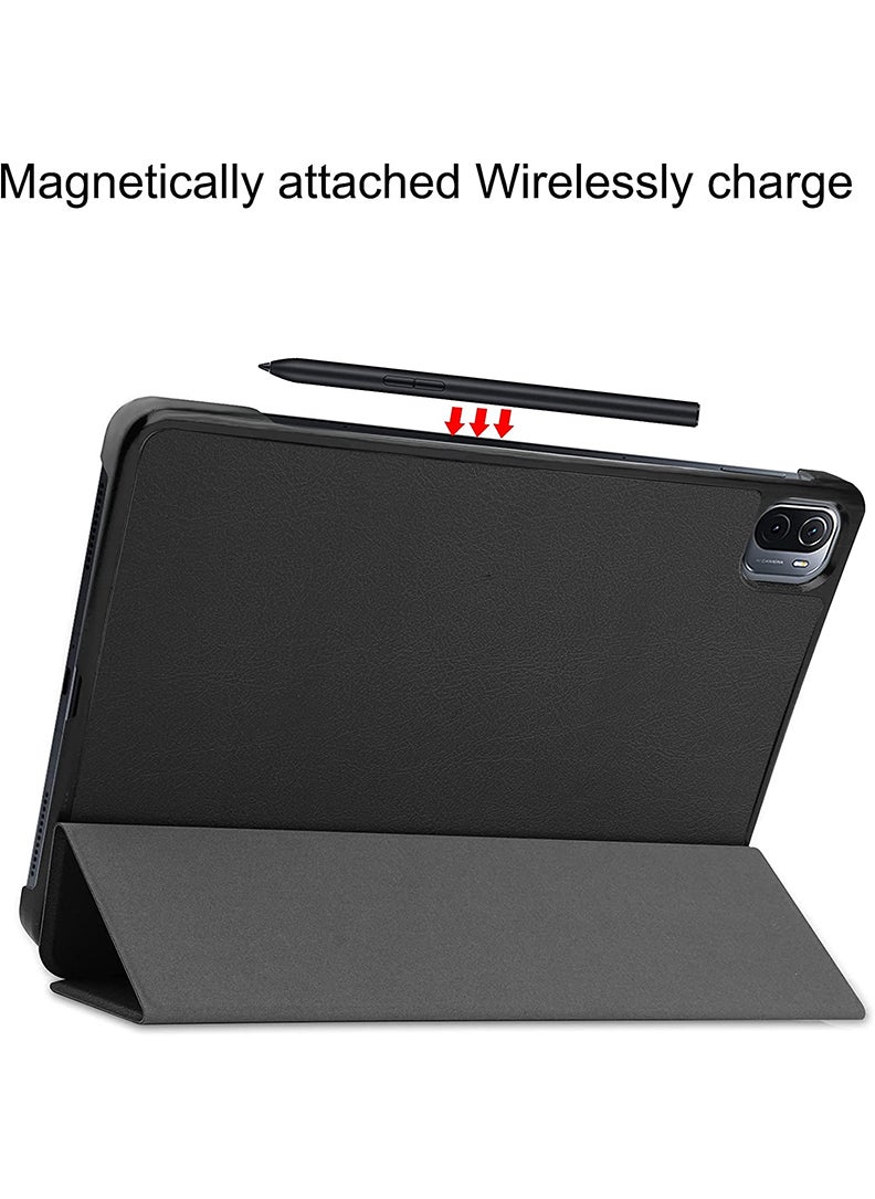 Theodor - Protective Flip Case For Xiaomi Pad 5 - Pad 5 Pro With Trifold Stand Auto Wake Sleep Shockproof Cover Llamazing lama - Image 1