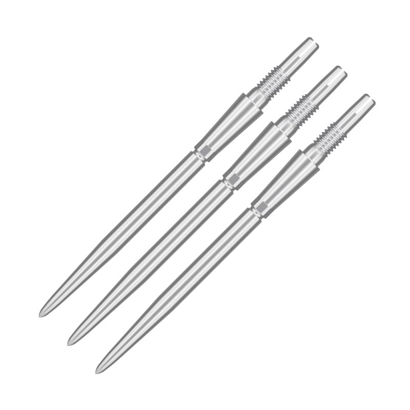 Target Darts Swiss Point Storm Dart Points (3-Pack Tips) 35mm Silver SP â€“ Change Dart Point, Professional Dart Accessories - Image 1