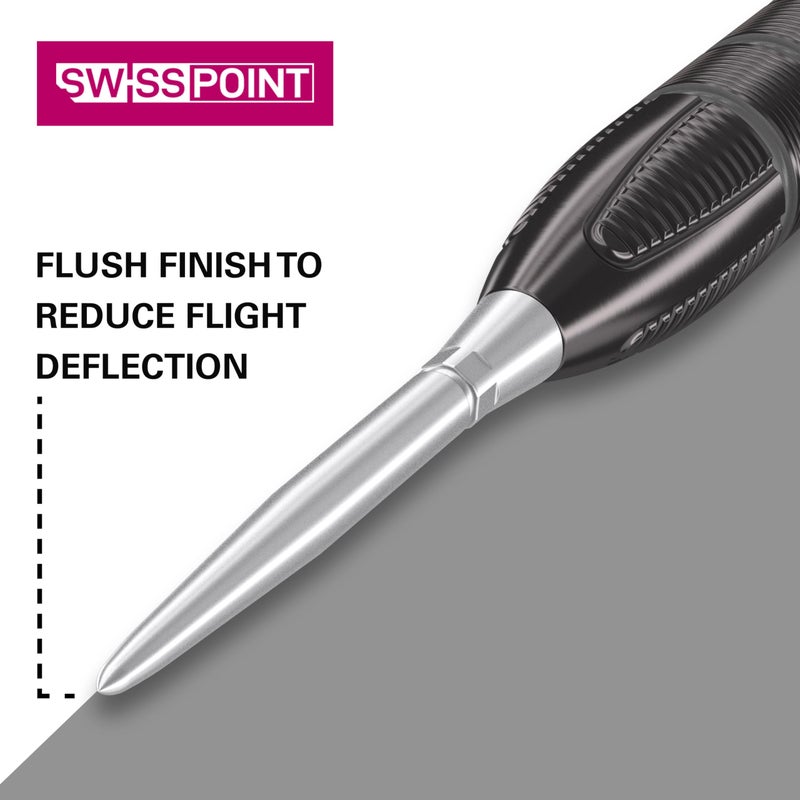 Target Darts Swiss Point Storm Dart Points (3-Pack Tips) 35mm Silver SP â€“ Change Dart Point, Professional Dart Accessories - Image 3