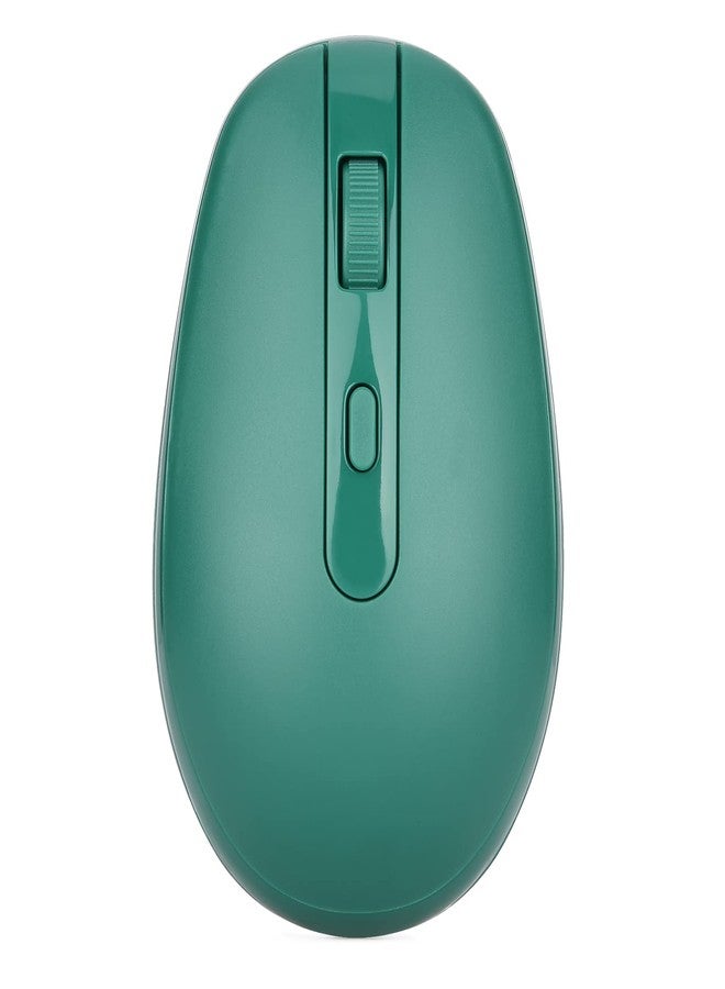 Rii Wireless Mouse RM700 2.4G Silent Mouse,Computer Mouse with USB Nano Receiver for Laptop,PC,Mac,Chromebook,Windows (GREEN) - Image 1