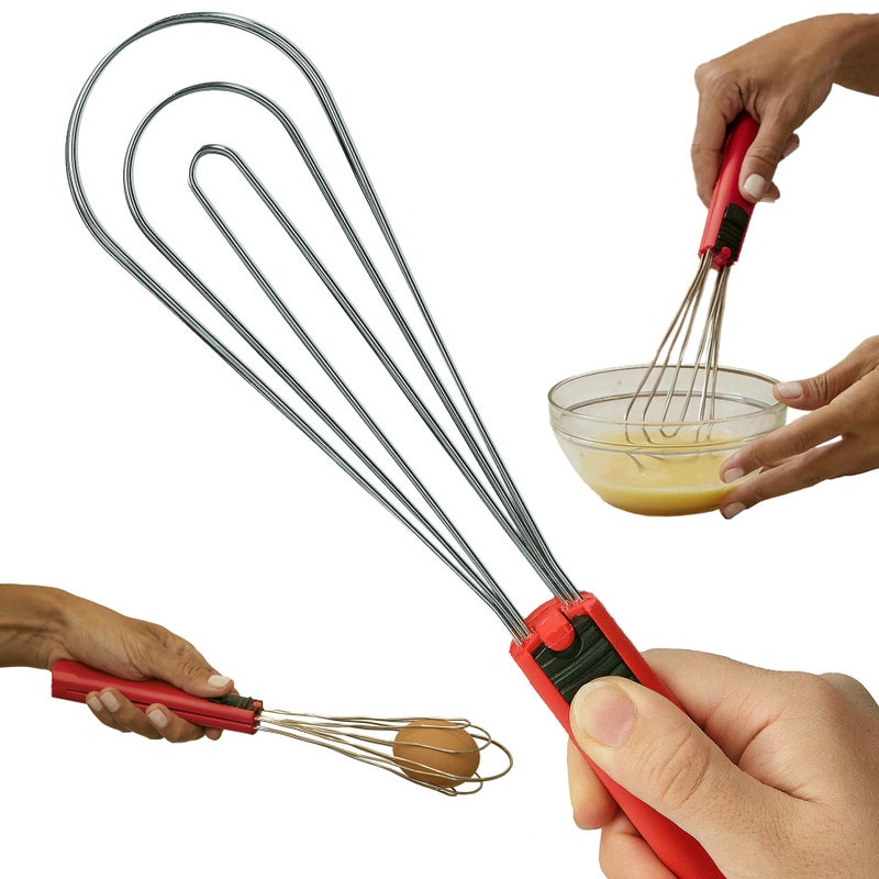 Tongs for Cooking Multipurpose 6in1 Kitchen Utensils Whisks for Cooking Egg Beater Mixer Salad Tongs for Serving Grill Bbq Steel