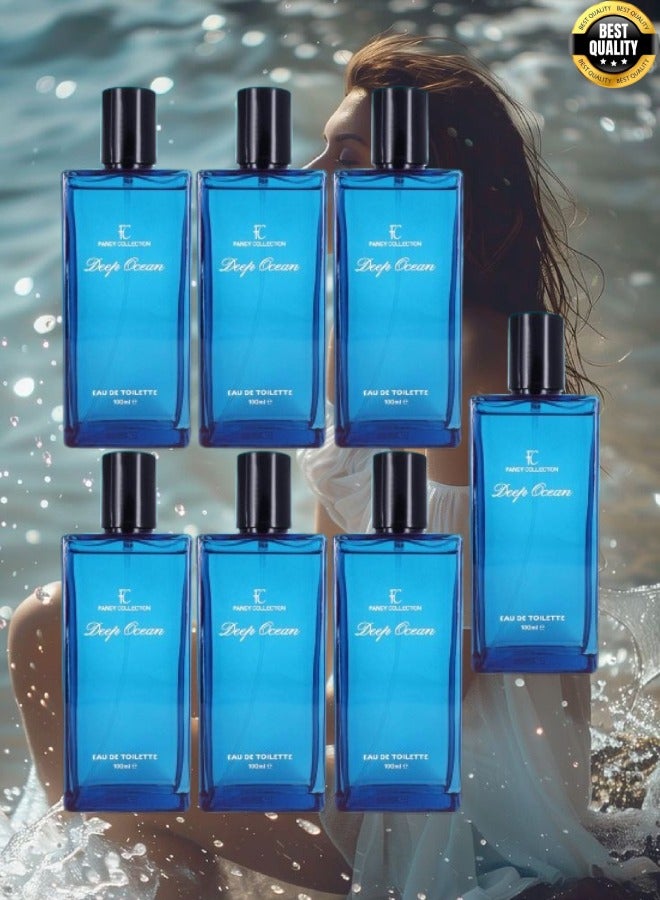 فانسي كوليكشون 7 قطع عطر ديب اوشين 100 مل - Image 1