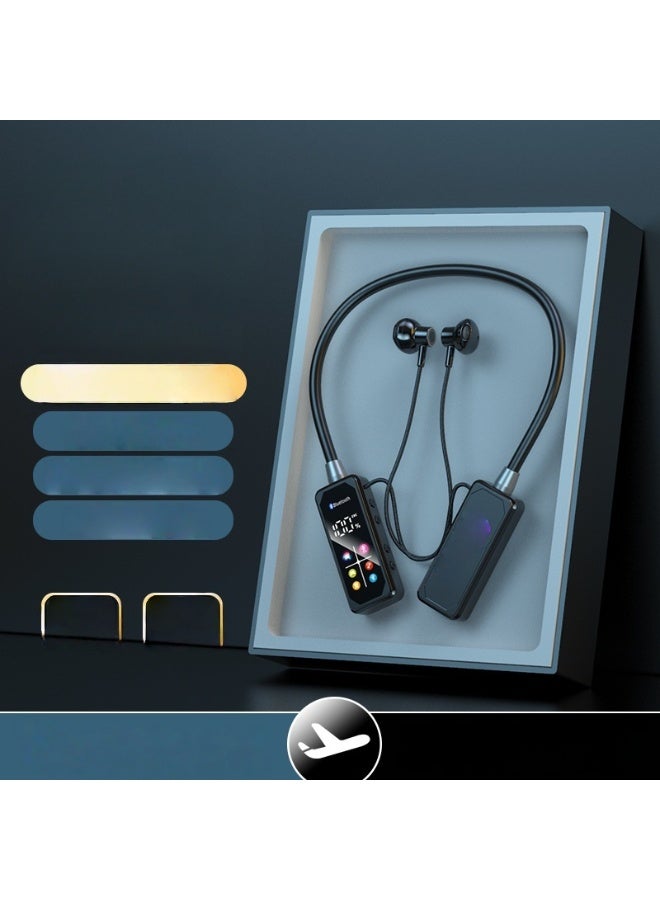 EBMINI New Sports Ultra Long Standby Life Neck Hanging Wireless Bluetooth Earphones