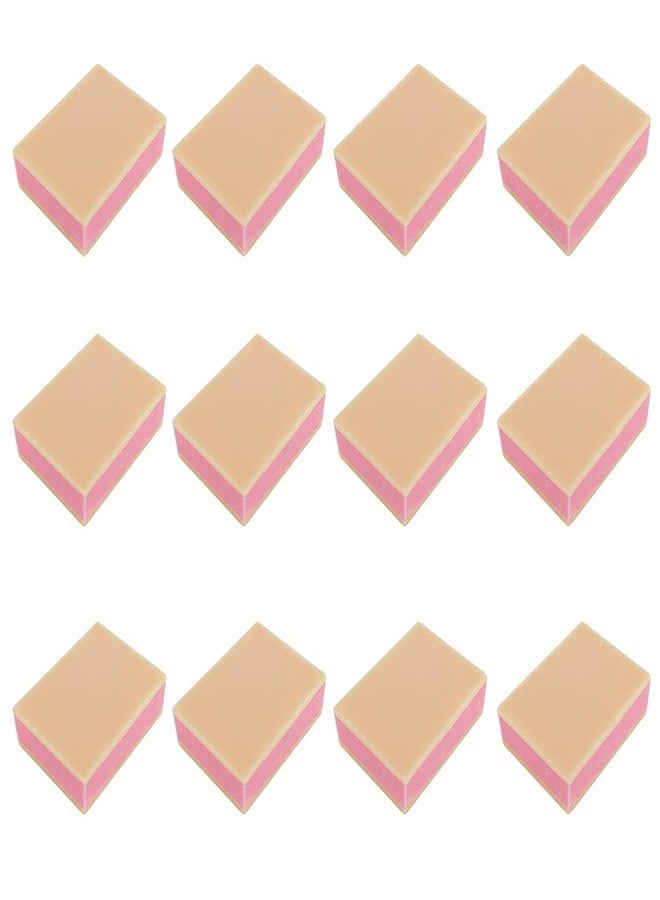 VTurboWay 12 Pack Silicone Sponge Human Skin Injection Pad Training Model, Nurse Student Practice - Image 1