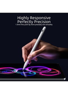JAMJAKE Stylus Pen for iPad 11th & 10th Generation - 10Mins Faster Charge Compatible with (2018-2025) Apple iPad 6-11 Gen, iPad Air 3/4/5/M2/M3, iPad Mini 5/6, iPad Pro 11"/12.9"/M4  - Image 2
