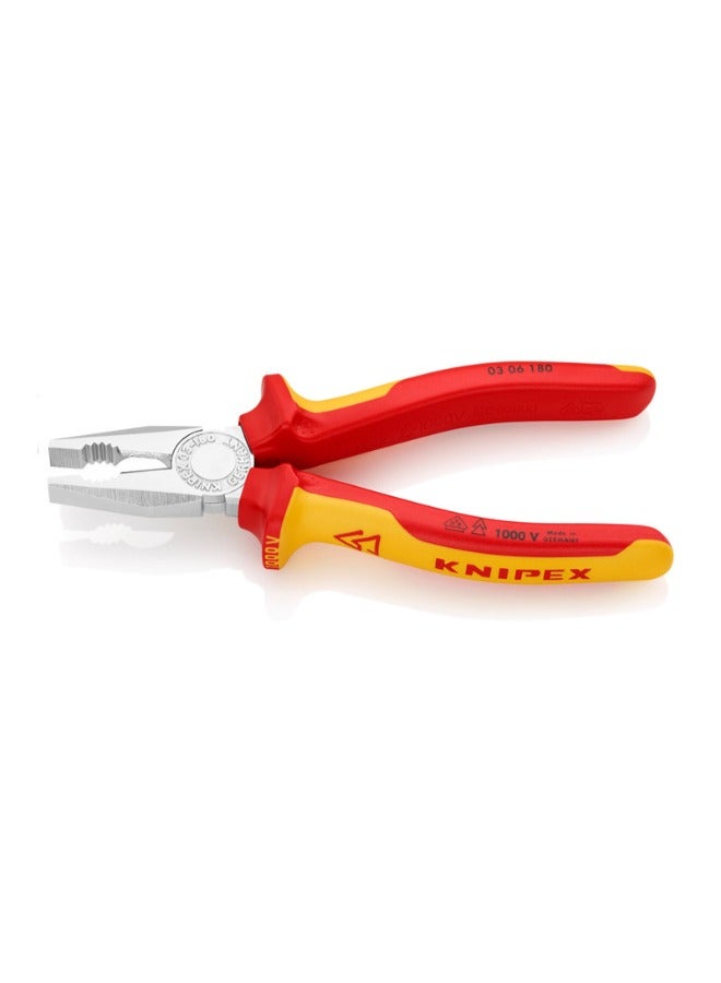 Knipex insulated combination pliers 7 one pc