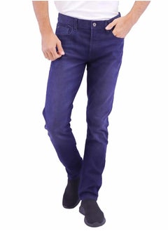 GIORDANO Men's Low Rise Skinny Jeans - Blue  - Image 1