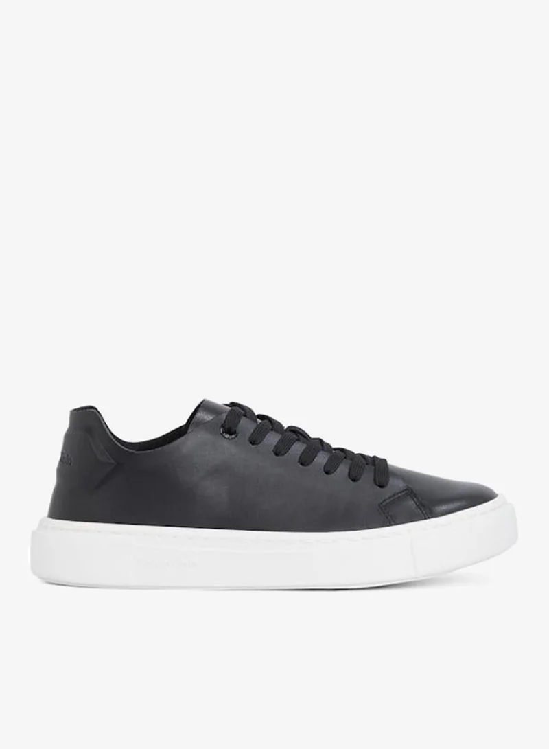 CALVIN KLEIN LACE UP CUPSOLE TRAINERS