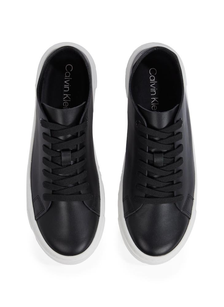 CALVIN KLEIN LACE UP CUPSOLE TRAINERS  - Image 5