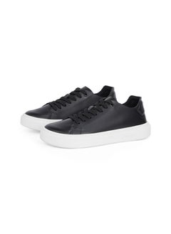 CALVIN KLEIN LACE UP CUPSOLE TRAINERS  - Image 4