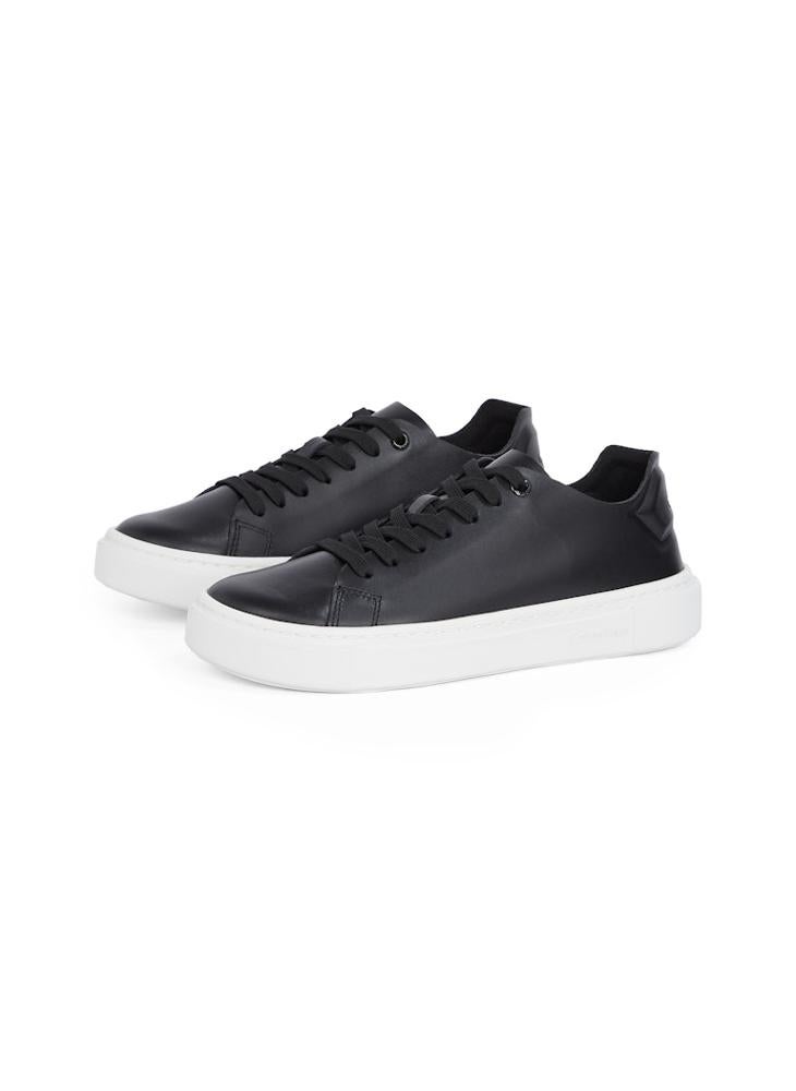 CALVIN KLEIN LACE UP CUPSOLE TRAINERS  - Image 4