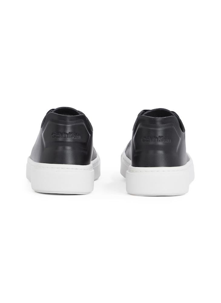 CALVIN KLEIN LACE UP CUPSOLE TRAINERS  - Image 3