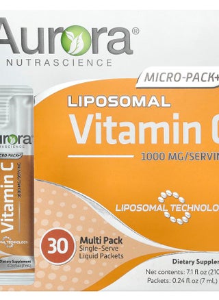 Micro-Pack+ Liposomal Vitamin C 1000 mg 30 Single-Serve Liquid Packets 0.24 fl oz (7 ml) Each - pzsku/ZDD453C92C8CA69CB4C16Z/45/_/1729515409/ee014e1b-6992-429f-9cc6-4f8060d4dc32