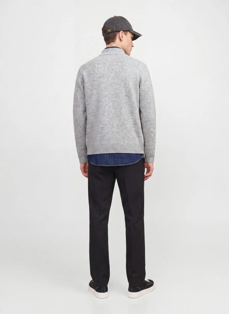 JACK & JONES Casual Knit Pullover Cardigan