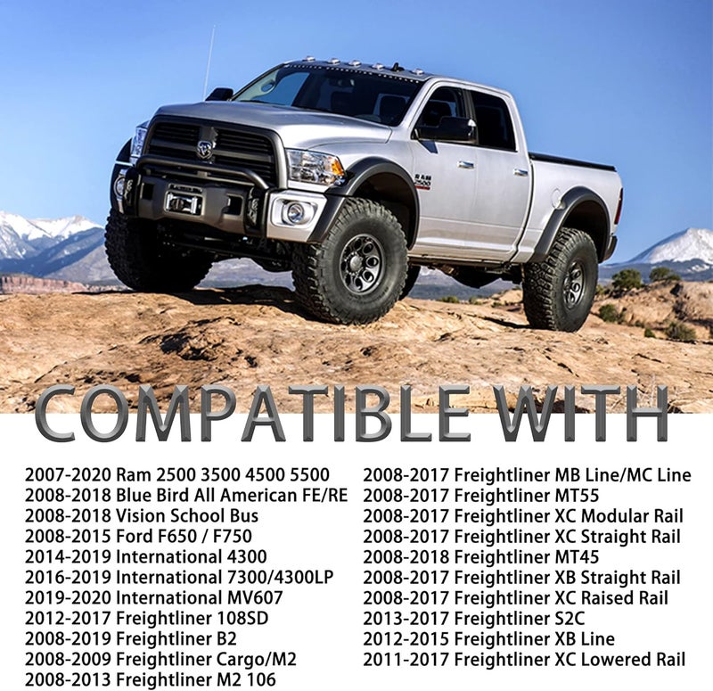 fokes CV52001 Crankcase Ventilation Filter Breather Compatible with Dodge Ram 2500 3500 4500 5500 Cummins ISB 6.7 Diesel 2007-2018 OCV Replaces# 904-418 68002433AA 68002433AB - Image 3