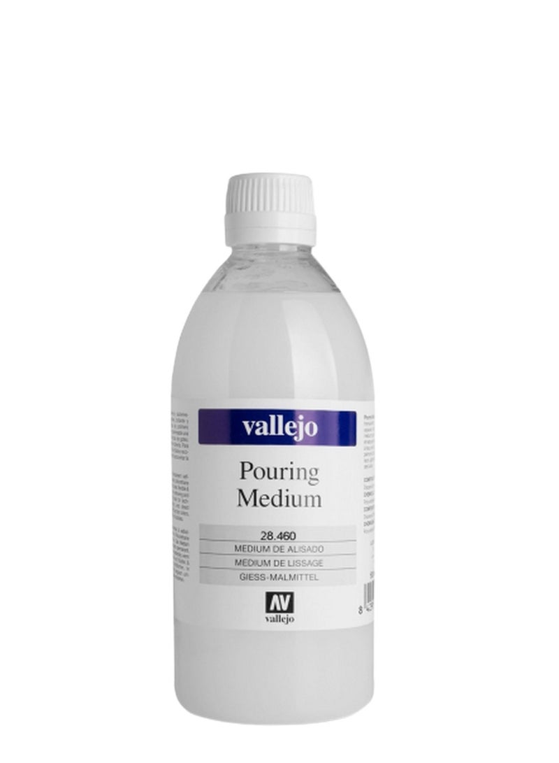 فاليجو وسط صب 460 ذاتي التسوية، سعة 500 مل - وسط أكريليك للفن السائل والنماذج