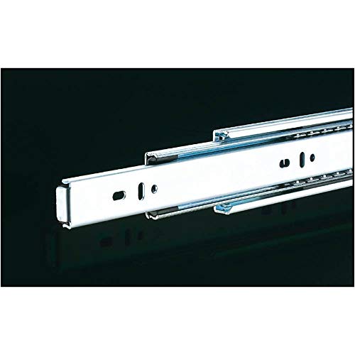 Shop Fox D3030 16-Inch Full Ext Drawer Slide 100-Pound Capacity Side Mount, Pair - Image 1