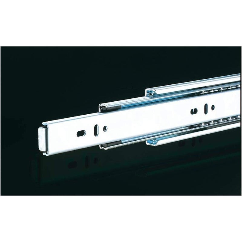 Shop Fox D3030 16-Inch Full Ext Drawer Slide 100-Pound Capacity Side Mount, Pair - Image 3