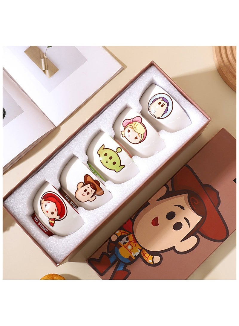 general Toy Story Ceramic Tableware Set, Children's Cartoon Home Rice Bowl Gift Box Souvenirs, a good gift choice - Image 5