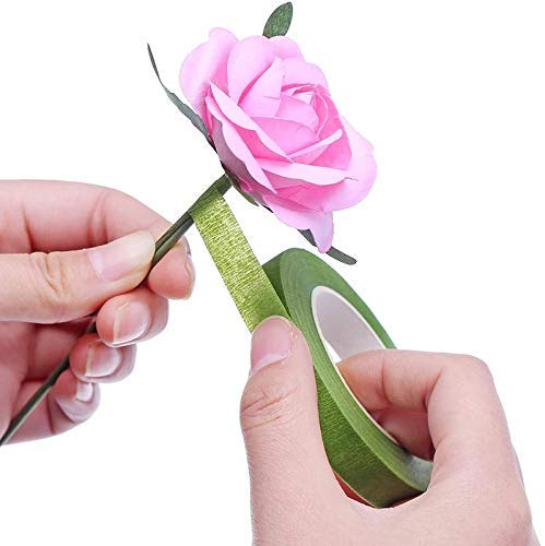 Prokart ProKart Premium Flower Making Green Floral Tape 12mm (Green, Pack of 6 Rolls)  - Image 3