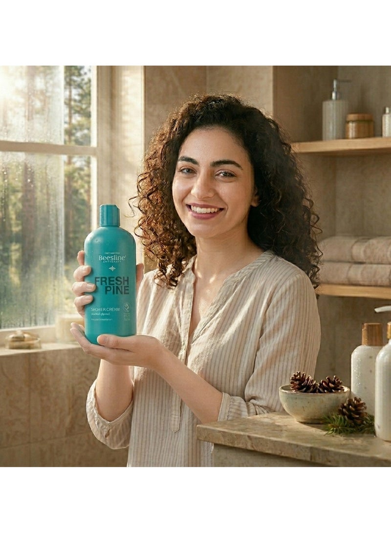 بيزلاين أبيثيرابي كريم استحمام بيزلاين برائحة الصنوبر المنعش 750 مل - Image 5