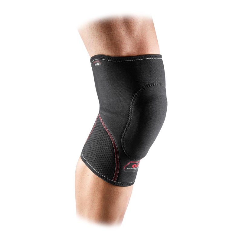 McDavid Knee Pad with Thick Gel Sorbothane Insert for Impact Absorption and Support. Compression Sleeve Knee Brace. For Sports and Activities like Wrestling, Volleyball, Lacrosse Gardening, Home Work. Left or Right Knee - Image 1