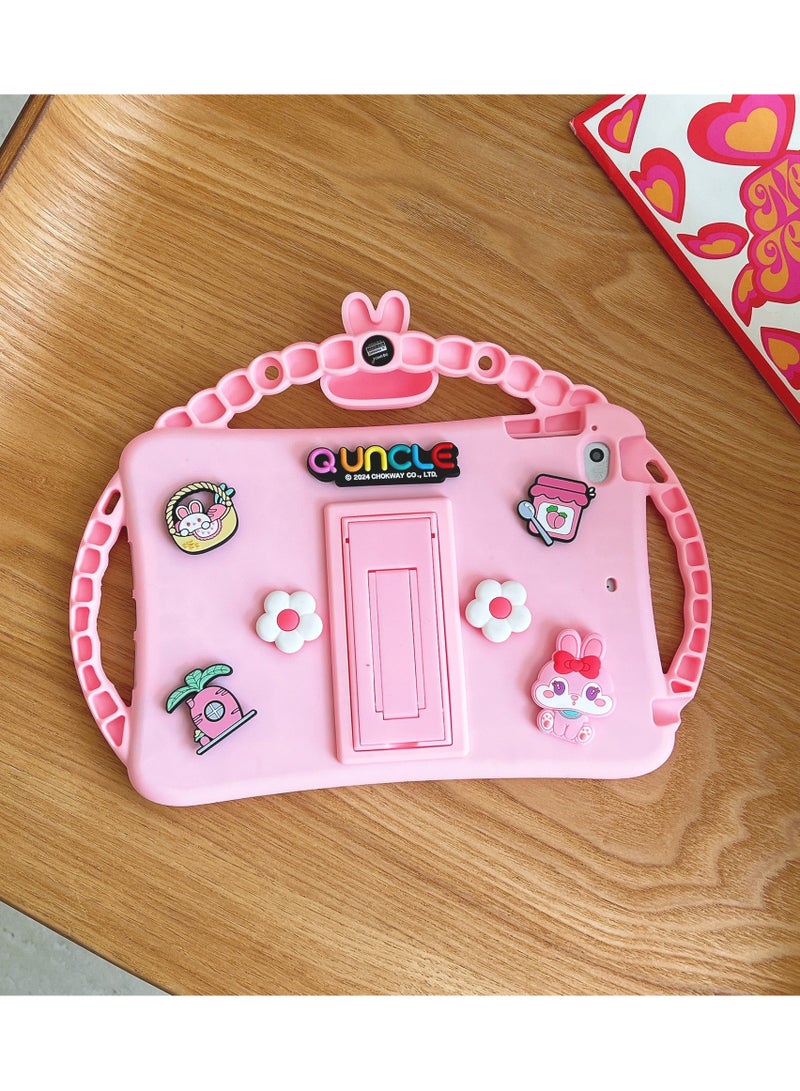 Case for iPad 10th Generation 10.9 Inch 2022 with Kickstand, Soft Cartoon Wallet ,Shockproof Protective for iPad Case 10th Gen Kids Girls - Image 3