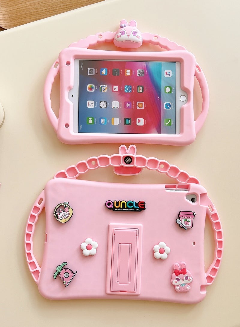 Case for iPad 10th Generation 10.9 Inch 2022 with Kickstand, Soft Cartoon Wallet ,Shockproof Protective for iPad Case 10th Gen Kids Girls - Image 4