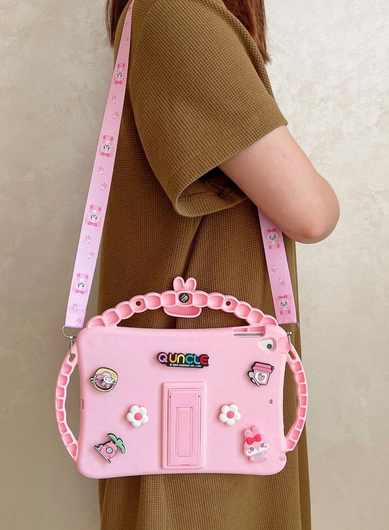 Case for iPad 10th Generation 10.9 Inch 2022 with Kickstand, Soft Cartoon Wallet ,Shockproof Protective for iPad Case 10th Gen Kids Girls - Image 2