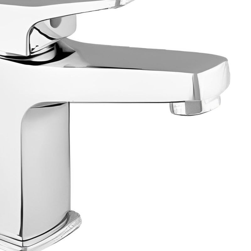 Parryware Aqua Series Table Mounted Regular Basin Mixer (HOT & Cold Mixer) (Chrome) | TOP Lever, Brass Body Water Tap/Faucet/Cock for Bathroom/Kitchen Wash Basin | G5714A1 - Image 3