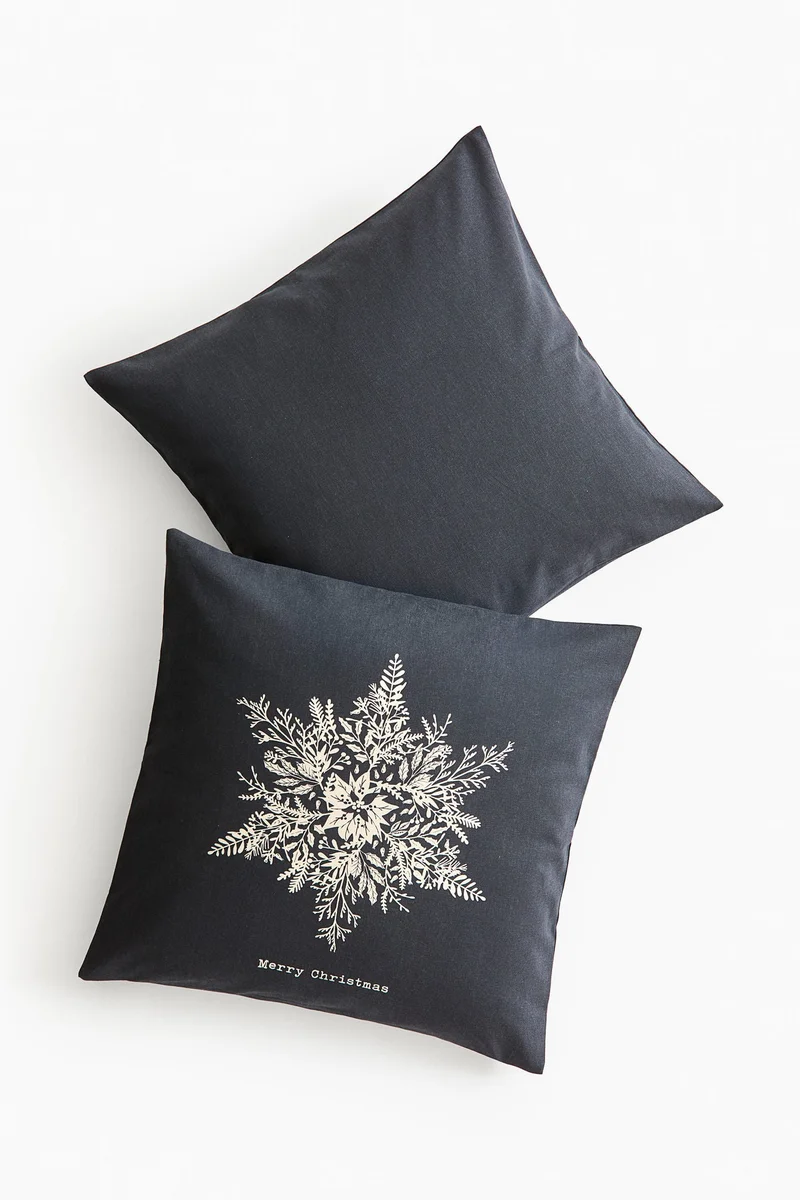 H&M 2-pack cotton cushion covers