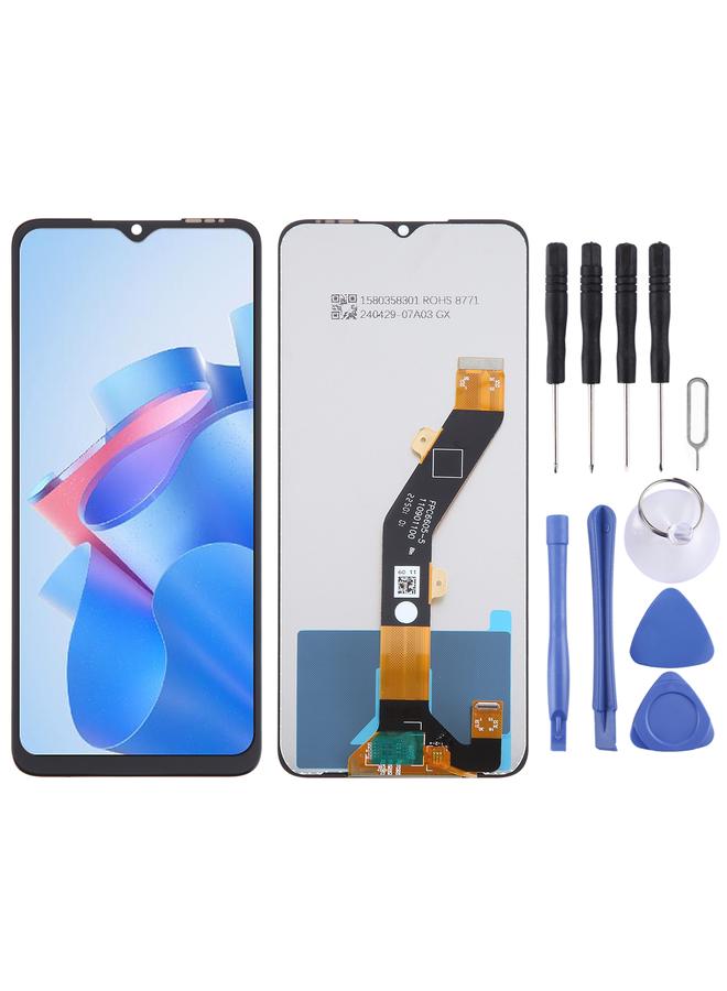erorex Replacement For itel P40 OEM LCD Screen with Digitizer Full Assembly - Image 1