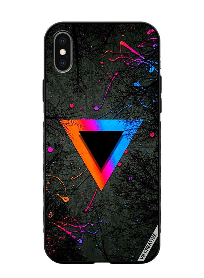 VR CREATIVE Protective Case Cover For Apple iPhone XS Max Design Multicolour - Image 1