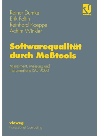 Softwarequalität durch Meßtools: Assessment, Messung und instrumentierte ISO 9000 - pzsku/ZDD46229D01DD765825A0Z/45/1749025493/be889778-c4ec-4723-9bd6-14da5df0b75a