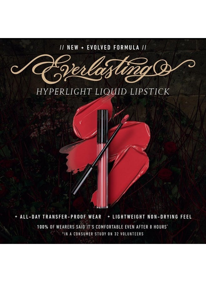 Kat Von D - Kvd Beauty Everlasting Hyperlight Vegan Transfer-Proof Liquid Lipstick Moonflower - Image 1