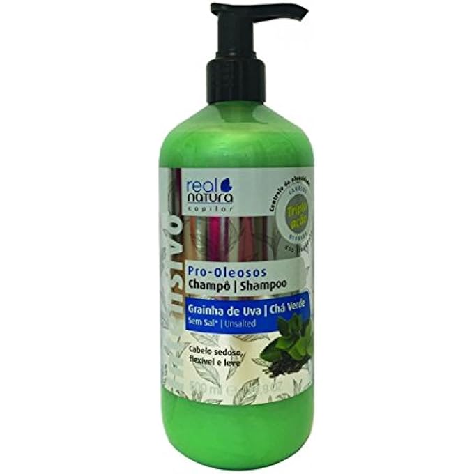 - SHAMPOO WITHOUT SALT - DEEP CLEANSING FOR OILY HAIR - REGULATES SEBUM PRODUCTION - NATURAL FRESHNESS - MADE IN THE EU - 500 ML