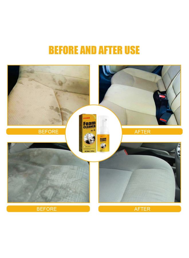 EELHOE Multifunctional Foam Cleaner Car Interior Supplies Decontamination Leather Seat Steering Wheel Cleaner - Image 3