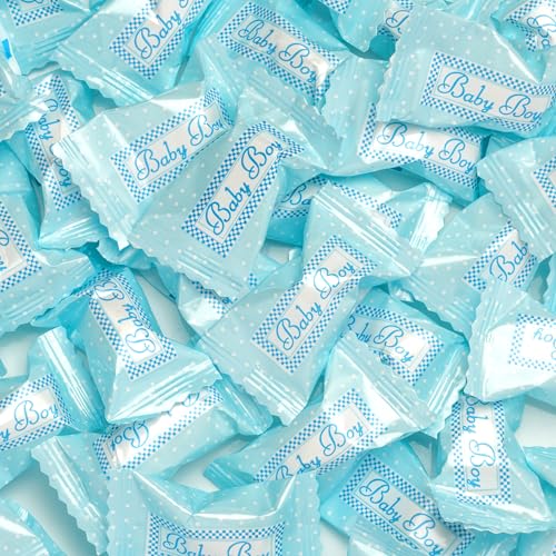 Candy Envy  Baby Boy Buttermints  13 oz Bag  100 Individually Wrapped Candy Mints  Baby Shower Favors - Image 5