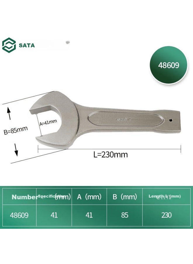 Sata 48609 41mm Hammer Open-end Wrench - Image 1