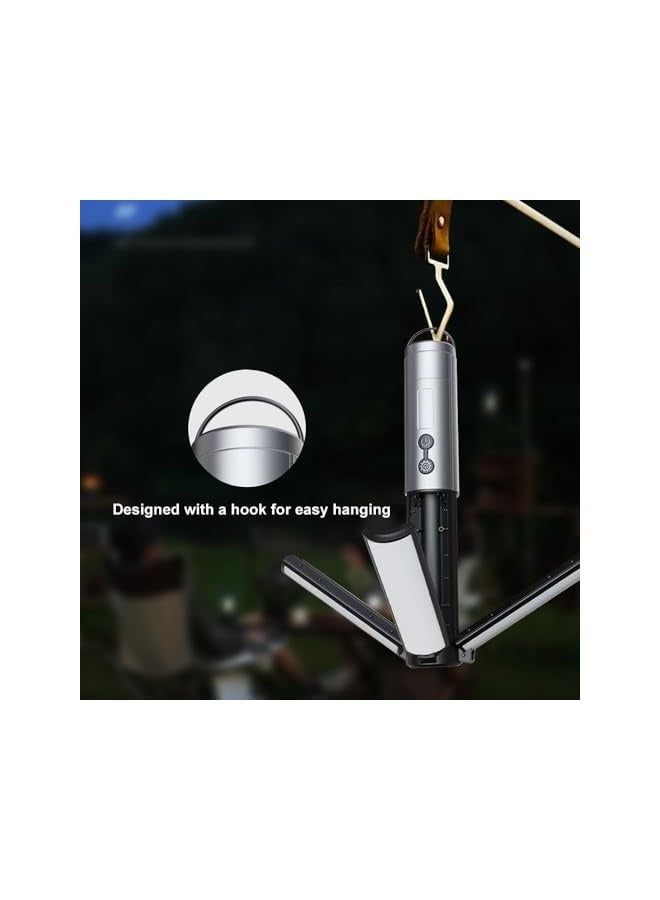 erorex Camping Lantern, Led Multifunction Lanterns with Hook, Rechargeable Cordless Camping Light Tent Lamp, Outdoor Work Lighting for Hiking, Camping, Home Emergency - Image 5