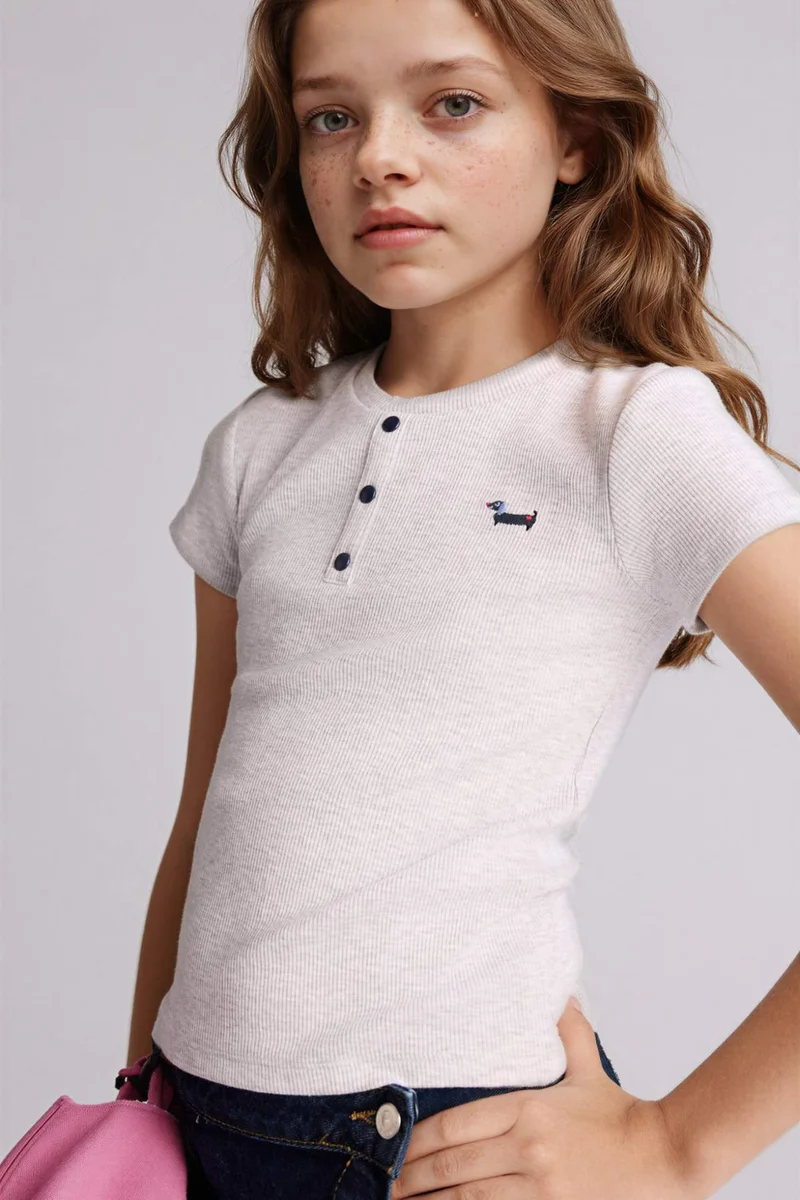 ديفاكتو Regular Fit Animal Short Sleeve T-Shirt