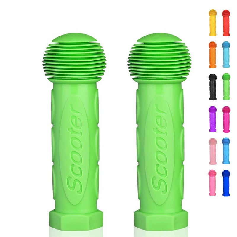 Otfaitp Bicycle Grip Handlebar - 1 Pair Fit For 2-3-4 Wheels Kid Kick Scooters  Children Bike  Drifting Scooter - Image 1
