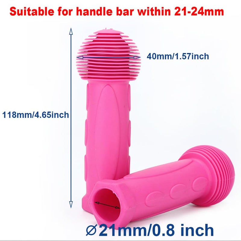 Otfaitp Bicycle Grip Handlebar - 1 Pair Fit For 2-3-4 Wheels Kid Kick Scooters  Children Bike  Drifting Scooter - Image 3